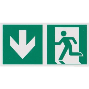 Flugtvej skilt ligud