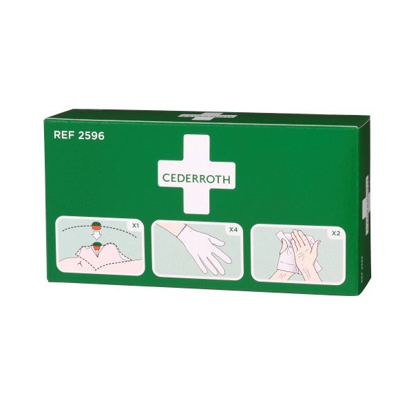 Beskyttelsespakke til mund-til-mund