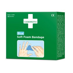 Soft Foam Bandage Bl 6cmx4,5m