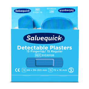 Salvequick Fingerspidsplaster bl refill