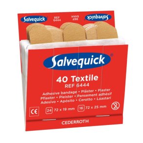 Salvequick Plaster tekstil refill