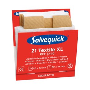 Salvequick Plaster tekstil XL refill