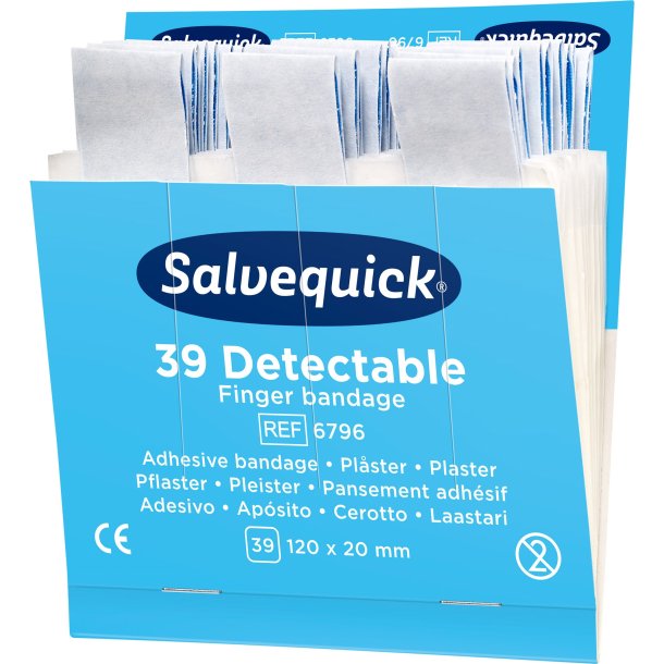 Salvequick Plaster bl ekstra lange refill