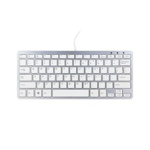R-Go Compact Keyboard (Nordic) hvidt