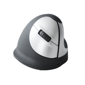 R-Go HE Mouse, Ergonomisk mus, Medium (165-195mm), Hjre, Tr