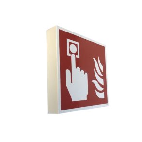 Faneskilt-markering af Brandtryk direkte til brandvsnet (7010)