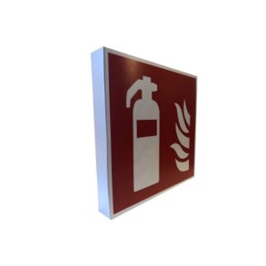 Faneskilt - markering af Ildslukker (7010)