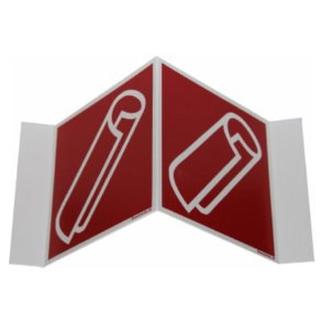 Vinkelskilt m/Brandtppet