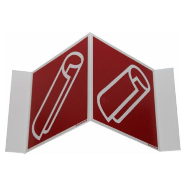 Vinkelskilt m/Brandtppet