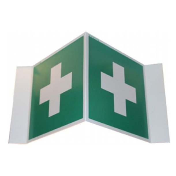 Vinkelskilt AT518 - Frstehjlp